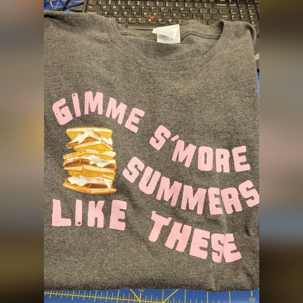 gimme s'more summers like these 2XL Charcoal Heather 3xl T-shirt